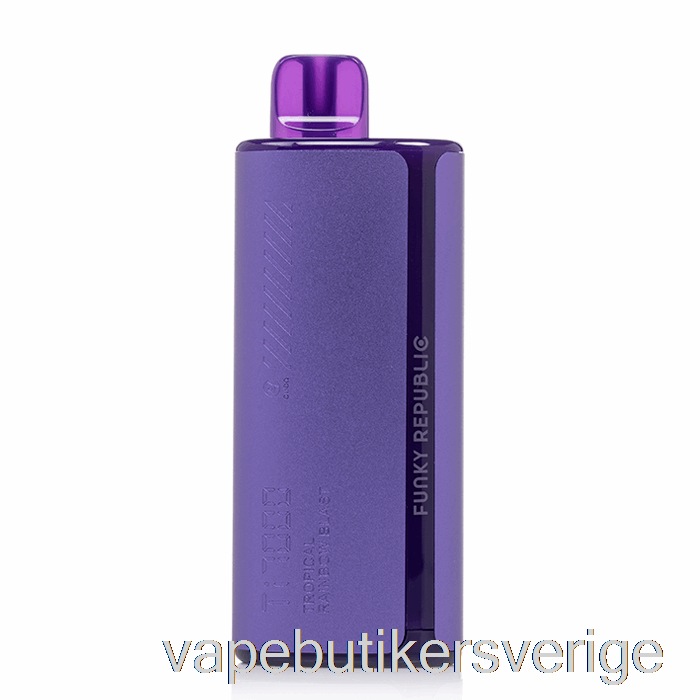 Vape Sverige Funky Lands Ti7000 Engångs Tropisk Regnbågssprängning